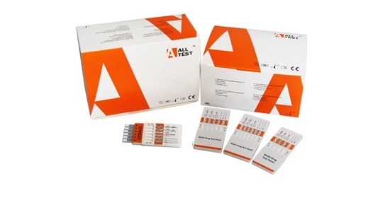 Швидкий тест на 6 наркотиків, тест-панель (OPI2000/ BAR300/BZO300/AMP500/MET500/THC50).,Hangzhou AllTest Biotech Co., Ltd.,DOA-164